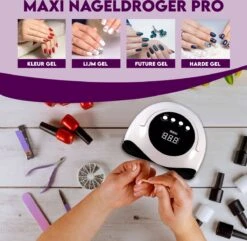 Maxi Nageldroger Pro - 168W - Uv Lamp - Nageldroger Lamp - Nageldroger Voor Gelnagels - Geschikt Voor Elke Nagel Gellak -Cosmetische Kortingen Winkel 1200x1171 8