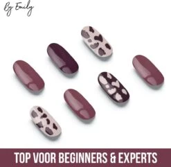 Nagel Wrap - Cowly Red | 14 Stickers Per Vel | Nail Wrap | Nail Art | Trendy | Design | Nagellakvrij | Eenvoudig | Nagel Art | Nagel Wrap | Nagel Stickers | Folie | Zelfklevend | Sjablonen -Cosmetische Kortingen Winkel 1200x1173 47