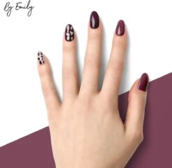 Nagel Wrap - Cowly Red | 14 Stickers Per Vel | Nail Wrap | Nail Art | Trendy | Design | Nagellakvrij | Eenvoudig | Nagel Art | Nagel Wrap | Nagel Stickers | Folie | Zelfklevend | Sjablonen -Cosmetische Kortingen Winkel 1200x1173 48