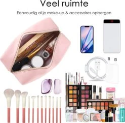 Behave Make Up Tasje - Etui - Organizer - Toilettas - Roze - 16,5 X 7 X 12 Cm - 1,5 L -Cosmetische Kortingen Winkel 1200x1174 18