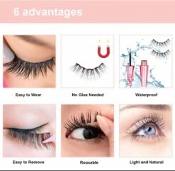 Diamond | M5 Bekend Van TikTok | GRATIS Spiegeldoosje | Magnetische Wimpers Met Eyeliner | Nep Wimpers | Magnetic Eyelashes | HERBRUIKBAAR | CADEAU -Cosmetische Kortingen Winkel 1200x1174 9