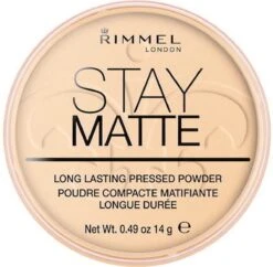 Rimmel London Stay Matte Pressed Powder - 001 Transparent - Powder -Cosmetische Kortingen Winkel 1200x1176 1