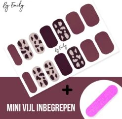 Nagel Wrap - Cowly Red | 14 Stickers Per Vel | Nail Wrap | Nail Art | Trendy | Design | Nagellakvrij | Eenvoudig | Nagel Art | Nagel Wrap | Nagel Stickers | Folie | Zelfklevend | Sjablonen -Cosmetische Kortingen Winkel 1200x1177 18