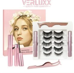Hoge Korting - VERLUXX© - 'Quality Over Quantity' - 3D Magnetische Wimpers Incl. 1+1 GRATIS Geïoniseerde Waterproof Eyeliner & Pincet, Fake Lashes, Nepwimpers, Magnetic Lashes, Herbruikbare Realistic Wimpers -Cosmetische Kortingen Winkel 1200x1178 7