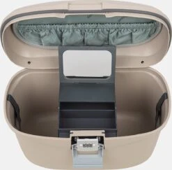 Decent Beautycase Dames / Reiskoffer - Hardcase - Sportivo - Beige -Cosmetische Kortingen Winkel 1200x1179 17