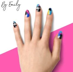 By Emily - Nagel Wrap - | The Artist | 16 Stickers | Nail Wrap | Nail Art | Trendy | Design | Nagellakvrij | Eenvoudig | Nagel Wrap | Nagel Stickers | Folie | Zelfklevend | Sjablonen -Cosmetische Kortingen Winkel 1200x1180 29