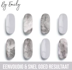 By Emily - Nagel Wrap - White Marble | 16 Stickers | Nail Wrap | Nail Art | Trendy | Design | Nagellakvrij | Eenvoudig | Nagel Wrap | Nagel Stickers | Folie | Zelfklevend | Sjablonen -Cosmetische Kortingen Winkel 1200x1180 33