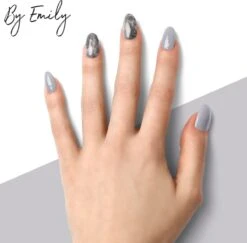 By Emily - Nagel Wrap - White Marble | 16 Stickers | Nail Wrap | Nail Art | Trendy | Design | Nagellakvrij | Eenvoudig | Nagel Wrap | Nagel Stickers | Folie | Zelfklevend | Sjablonen -Cosmetische Kortingen Winkel 1200x1180 35