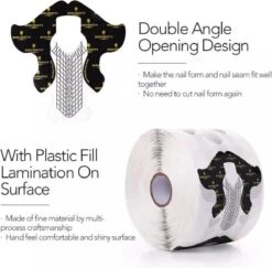 Born Pretty - Nagelsjablonen - 500 Stuks - Nagel Sjablonen - Nagel Stickers - Nail Forms - Nagel Sjablonen Verlenging - Nagelvormen - Nagel Sjablonen Stiletto - Nail Sjablonen - Nail Sjablonen Form - Nail Sjablonen Vorm - Nagelverlenging -Cosmetische Kortingen Winkel 1200x1181 26