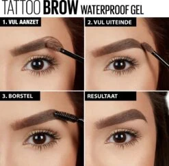 Maybelline Tattoo Brow Waterproof Wenkbrauwgel - 01 Blond -Cosmetische Kortingen Winkel 1200x1182 15