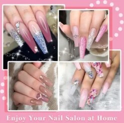 Merkloos Nagels Set - 8 Kleuren - Nagels Starter Set - Met Toplaag, Basislaag, Slipoplossing, Nagelverlengingsgel, Gel Builder - Voor DIY Voor Beginners - Beste Cadeau -Cosmetische Kortingen Winkel 1200x1184 27