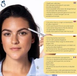 Herome Eye Care Wenkbrauwpotlood Bruin - Brow Pencil - Met Borsteltje, Stevige Potloodpunt En Puntenslijper -Cosmetische Kortingen Winkel 1200x1188 14