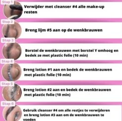 Merkloos Wimper & Wenkbrauw Lifting Set - Wimperlift - Wenkbrauwlift - Lashlift - Browlift - Proffesional Wimperlifting - Lash Lift - Wimperkit - Wenkbrauwkit - Permanent Gekrulde Wimpers - Lashes And Brows - Lash & Brow Kit -Cosmetische Kortingen Winkel 1200x1188 4