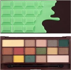 Makeup Revolution I Love Revolution Oogschaduw Palette - Mint Chocolate -Cosmetische Kortingen Winkel 1200x1188 9