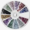 Merkloos Rhinestone Steentjes - Nail Art Diverse Kleuren - Diamantjes