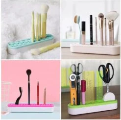 Make Up Organizer - Paars - Make Up Holder - Kwasten Organizer - Make Up Houder - Nagellak/Lipstick Organizer - Lippenstift Houder - Siliconen -Cosmetische Kortingen Winkel 1200x1191 40