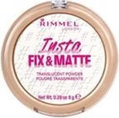 Rimmel London Insta Fix & Matte Make-uppoeder - 01 Clear -Cosmetische Kortingen Winkel 1200x1191 6