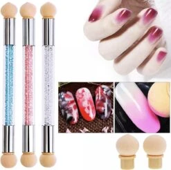 GUAPÀ - Nail Art Penselen Spons Set Met Holografische Glitter Poeder Set Voor Het Maken Van Prachtige Nail Art Effecten Op Je Nagels - 6 Delige Nail Art Set 13 GUAPÀ - Nail Art Penselen Spons Set Met Holografische Glitter Poeder Set Voor Het Maken Van Prachtige Nail Art Effecten Op Je Nagels - 6 Delige Nail Art Set -Cosmetische Kortingen Winkel 1200x1193 18