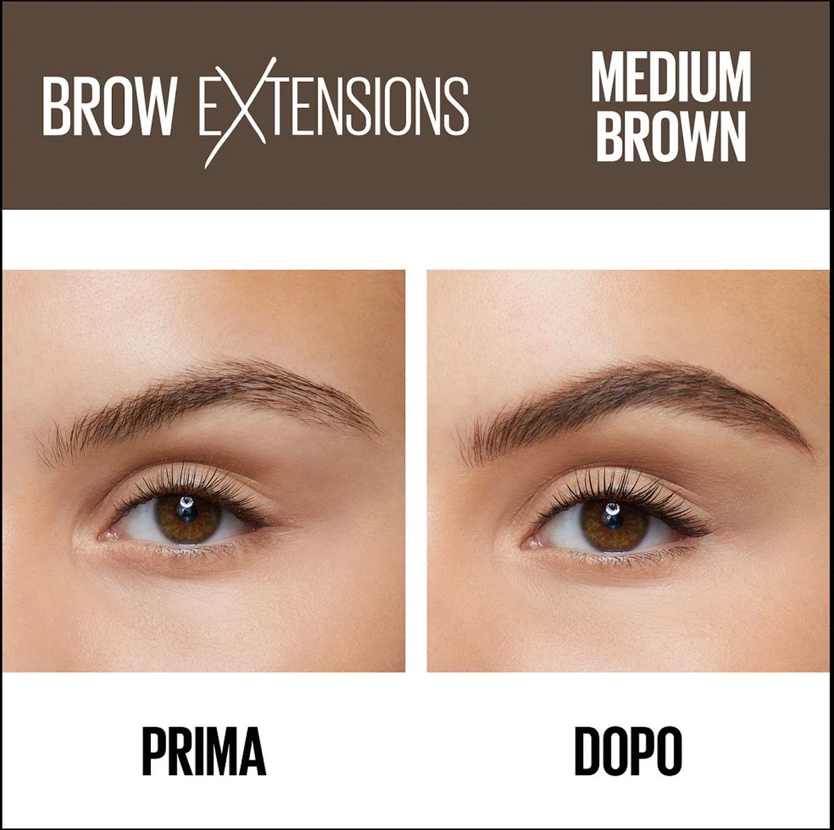 Maybelline Brow Extensions - 04 Medium Brown - Bruin Wenkbrauwpotlood - 10,5 Gr. 8 Maybelline Brow Extensions - 04 Medium Brown - Bruin Wenkbrauwpotlood - 10,5 Gr. - Afbeelding 6