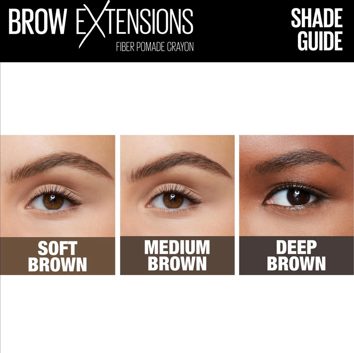 Maybelline Brow Extensions - 04 Medium Brown - Bruin Wenkbrauwpotlood - 10,5 Gr. 9 Maybelline Brow Extensions - 04 Medium Brown - Bruin Wenkbrauwpotlood - 10,5 Gr. - Afbeelding 7