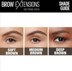 Maybelline Brow Extensions - 02 Soft Brown - Bruin Wenkbrauwpotlood - 10,5 Gr. -Cosmetische Kortingen Winkel 1200x1195 24