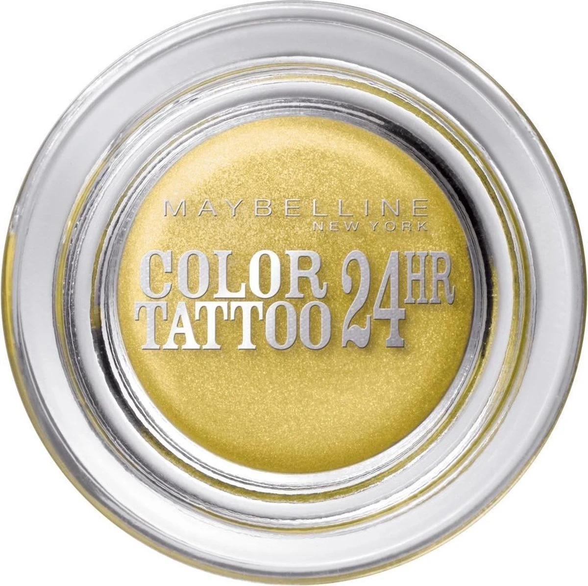 Maybelline Color Tattoo 24H - 75 24K Gold - Goud - Oogschaduw 4 Maybelline Color Tattoo 24H - 75 24K Gold - Goud - Oogschaduw - Afbeelding 2
