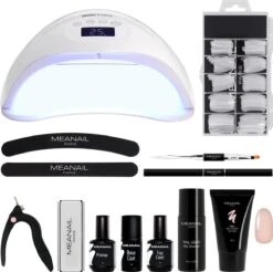Méanail - Polygel - Starterspakket - Uv Lamp Led 48W – Tube Polygel 45gr - Accessoires -Cosmetische Kortingen Winkel 1200x1197 56