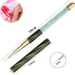 Nail Art Penselen - 8-delig - Penselen - Nail Art Brushes - Nail Art Kwasten - Nail Art - Nail Art Tools - Nail Art Set - Nail Art Kwast - Penselenset - Penselen Set - Penselen Nagels - Nail Art - Nail Art Kit - Nail Art Penseel -Cosmetische Kortingen Winkel 1200x1197 73