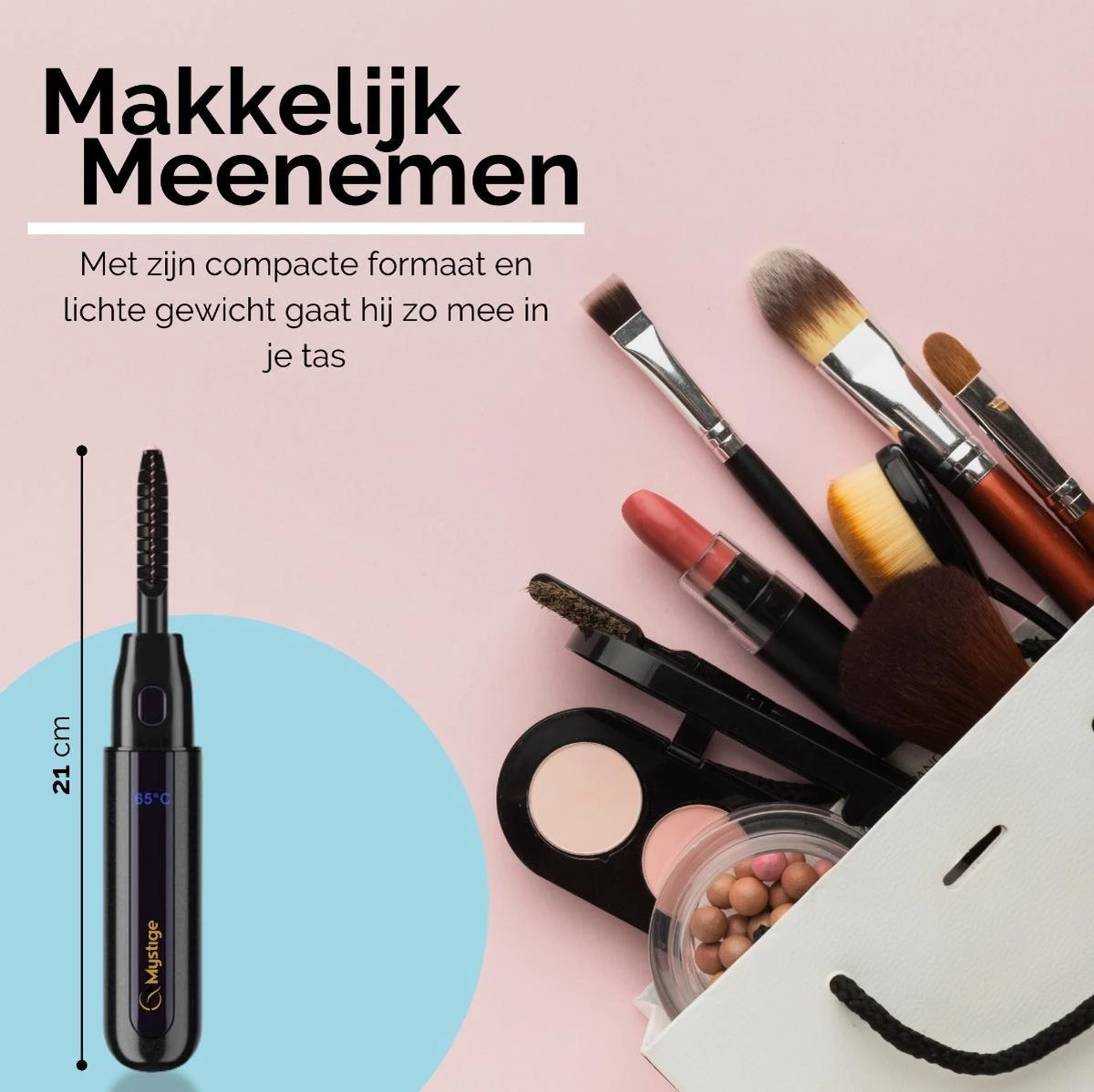 3-Delige Elektrische Wimperkruller Set – Incl. Wimperserum & Wimperborstel – Wimperlifting Set – Lash Lift – Lange, Gekrulde En Volle Wimpers – Eyelash Curler 8 3-Delige Elektrische Wimperkruller Set – Incl. Wimperserum & Wimperborstel – Wimperlifting Set – Lash Lift – Lange, Gekrulde En Volle Wimpers – Eyelash Curler - Afbeelding 6
