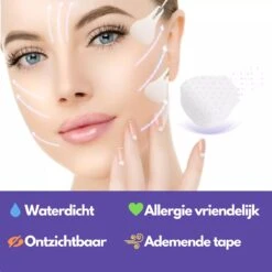 Face Lift Tape - Facelift Zonder Chirurgie - Instant Eyes, Face And Neck Lift - 40 Stuks - Transparent -Cosmetische Kortingen Winkel 1200x1198 122