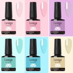 Luneya Gellak - Vivid Vibes Edition - 6-Delige Gellak Starterspakket - Gel Nagellak -Cosmetische Kortingen Winkel 1200x1198 58