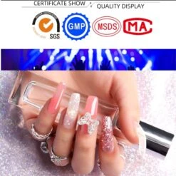 Elvi Polygel Nagels Kit - 6x15 Perfecte Polygel Kleuren Voor De Feestdagen- Nagelverlenging - Polyacryl UV Nagellak-Quick Extension Set- Polygel Color Changing Red-Pink-Polygel Starterspakket- UV Base & Top Coat-Slip Solution-100 Nagel Tips- -Cosmetische Kortingen Winkel 1200x1198 63