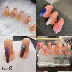 Oefenvinger Voor Nagels – Nail Art – All-in-1 Set – 5 Stuks - Nagel Set – Nail Trainer – Nail Tips – Acrylnagels Starterspakket – Nagel – Nail Trainer Hand – Oefen Hand Nagels - Nailtrainer Nagel Oefenhand -Cosmetische Kortingen Winkel 1200x1198 80