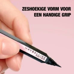 Maybelline Hyper Easy Liner Liquid Eyeliner - 800 Knockout Black 21 Maybelline Hyper Easy Liner Liquid Eyeliner - 800 Knockout Black -Cosmetische Kortingen Winkel 1200x1200 1119