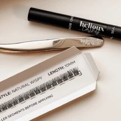 Helioux® - Quicklashes Nepwimpers - DIY Wimpersextensions Voor Thuis - 8mm - Blijven 5+ Dagen Zitten - Complete Set Incl. Wimpers, Lijm, Remover, Pincet - Herbruikbaar - Falscara -Cosmetische Kortingen Winkel 1200x1200 1150