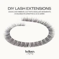 Helioux® - Quicklashes Nepwimpers - DIY Wimpersextensions Voor Thuis - 10mm - Blijven 5+ Dagen Zitten - Complete Set Incl. Wimpers, Lijm, Remover, Pincet - Herbruikbaar - Falscara -Cosmetische Kortingen Winkel 1200x1200 1173