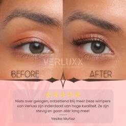 Hoge Korting - VERLUXX© - 'Quality Over Quantity' - 3D Magnetische Wimpers Incl. 1+1 GRATIS Geïoniseerde Waterproof Eyeliner & Pincet, Fake Lashes, Nepwimpers, Magnetic Lashes, Herbruikbare Realistic Wimpers -Cosmetische Kortingen Winkel 1200x1200 1189