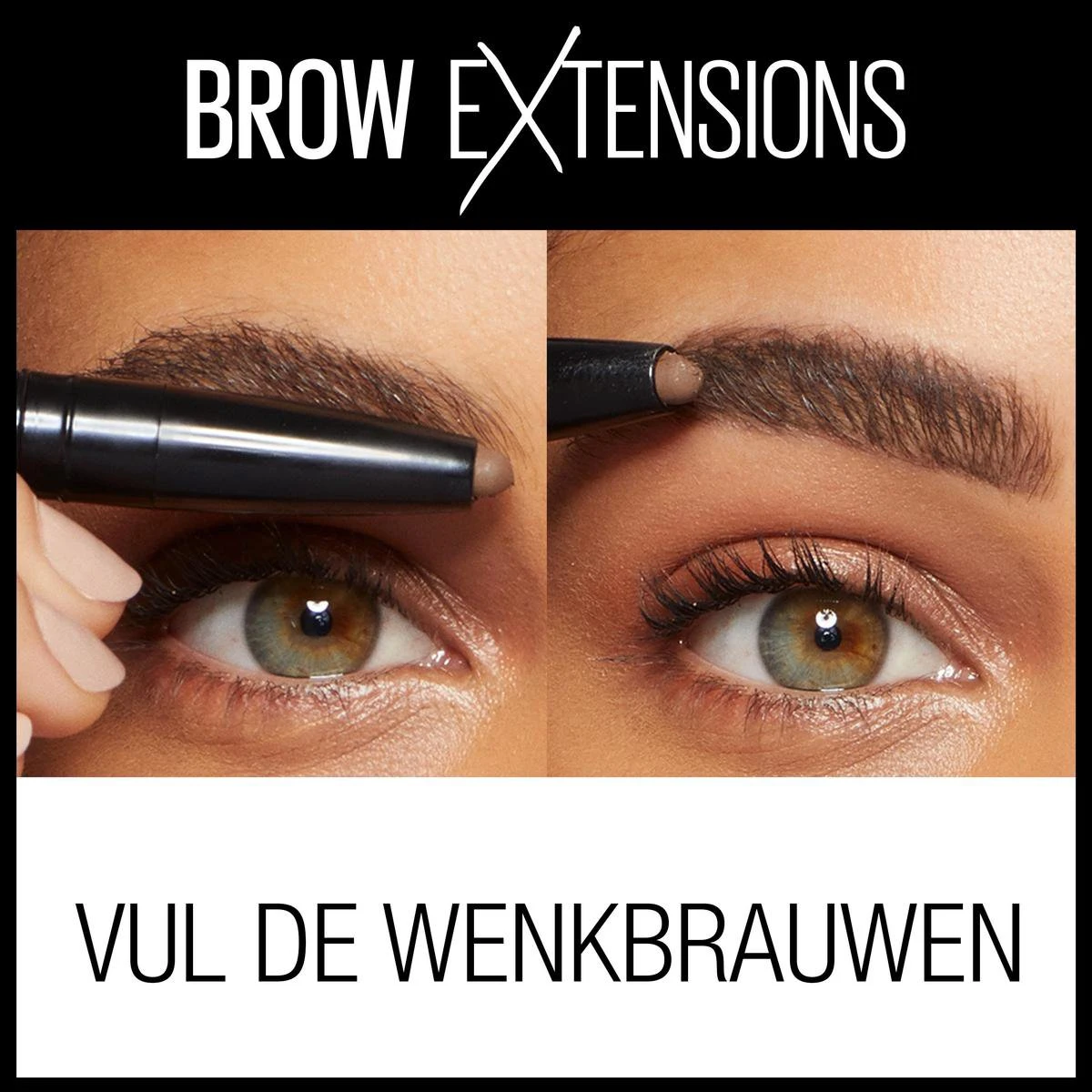 Maybelline Brow Extensions - 04 Medium Brown - Bruin Wenkbrauwpotlood - 10,5 Gr. 11 Maybelline Brow Extensions - 04 Medium Brown - Bruin Wenkbrauwpotlood - 10,5 Gr. - Afbeelding 9