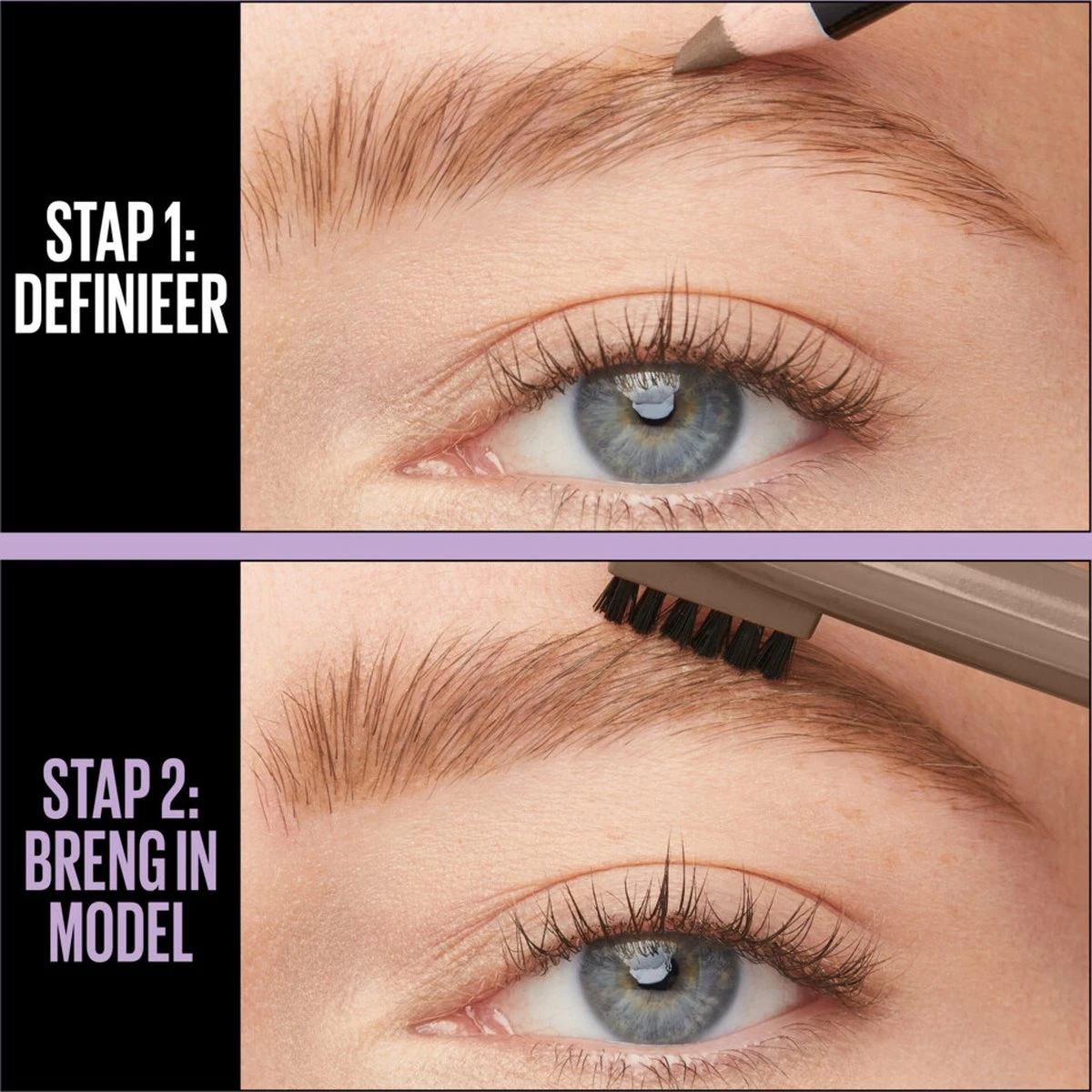 Maybelline New York - Express Brow Shaping Pencil - 05 Deep Brown - Bruin Wenkbrauwpotlood En Borstel 7 Maybelline New York - Express Brow Shaping Pencil - 05 Deep Brown - Bruin Wenkbrauwpotlood En Borstel - Afbeelding 5