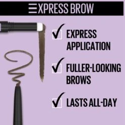 Maybelline Express Brow Duo Wenkbrauwpotlood - 05 Black Brown 34 Maybelline Express Brow Duo Wenkbrauwpotlood - 05 Black Brown -Cosmetische Kortingen Winkel 1200x1200 1514
