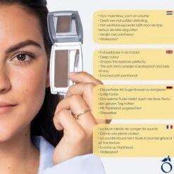 Herome Eye Care Wenkbrauw Poeder Donkerbruin - Compact Brow Powder Dark Brown - Waterproof Verrijkt Met Panthenol - Volumineuze Wenkbrauwen 13 Herome Eye Care Wenkbrauw Poeder Donkerbruin - Compact Brow Powder Dark Brown - Waterproof Verrijkt Met Panthenol - Volumineuze Wenkbrauwen -Cosmetische Kortingen Winkel 1200x1200 1593