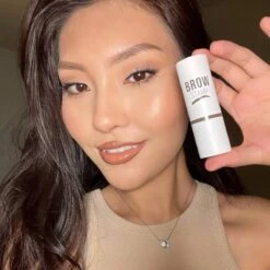 Merkloos Premium Wenkbrauw Stempel - Wenkbrauw Sjabloon - Wenkbrauwstempel - Brow Stamp - 10 Sjablonen - Borsteltje - Herbruikbaar - Waterdicht - Cadeau Voor Haar - Mediumbruin -Cosmetische Kortingen Winkel 1200x1200 1618