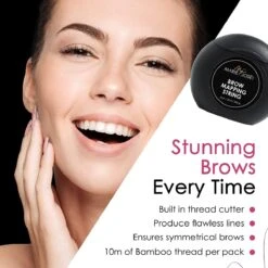 Marie-José & Co - Brow Mapping String - Voor Henna Brows & Microblading - Kleur Draad: Wit - 1 X 10M - Voldoende Voor 50 Toepassingen 11 Marie-José & Co - Brow Mapping String - Voor Henna Brows & Microblading - Kleur Draad: Wit - 1 X 10M - Voldoende Voor 50 Toepassingen -Cosmetische Kortingen Winkel 1200x1200 1646