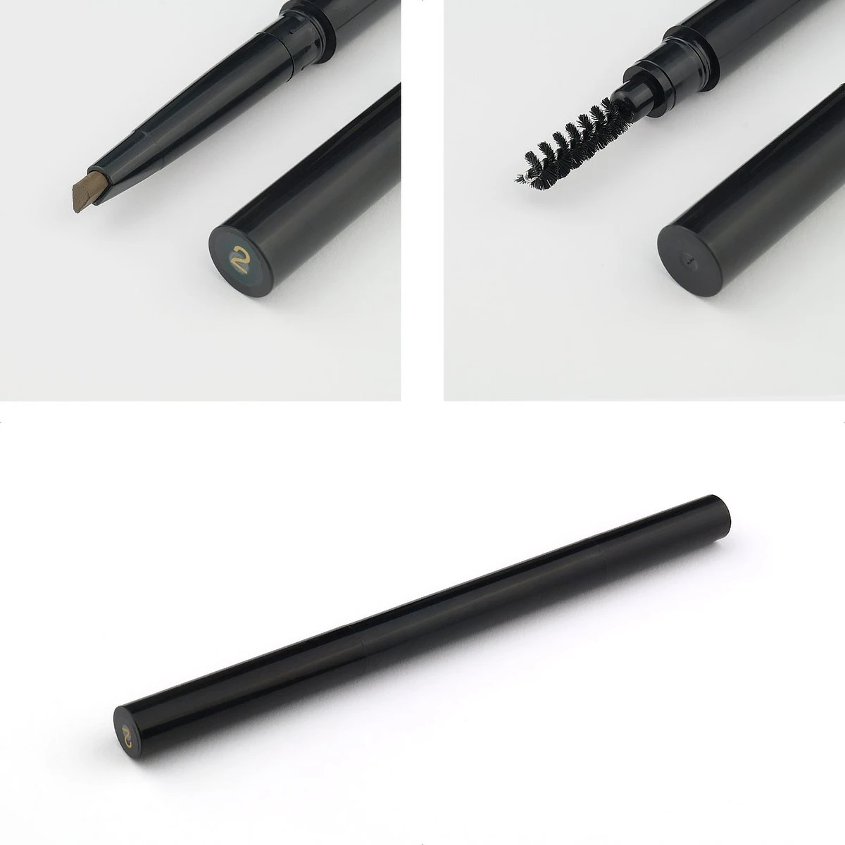 Wenkbrauw Trimmer Set - 8-delig – Met Epileer Pincet, 2x Wenkbrauw Schaartje, 2x Wenkbrauwmesje, Wenkbrauw Borstel, Wenkbrauwpotlood, Spoolie – In Stevige Etui - Zwart 8 Wenkbrauw Trimmer Set - 8-delig – Met Epileer Pincet, 2x Wenkbrauw Schaartje, 2x Wenkbrauwmesje, Wenkbrauw Borstel, Wenkbrauwpotlood, Spoolie – In Stevige Etui - Zwart - Afbeelding 6