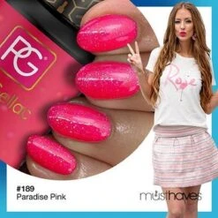 Pink Gellac - Paradise Pink - Gellak - Vegan - Roze - Glanzend - 15ml -Cosmetische Kortingen Winkel 1200x1200 1696