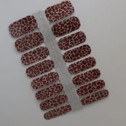 YellowSnails - Nagel Wraps - Panter Glitter - Nagel Stickers - Nagel Folie - Nail Wraps - Nail Stickers - Nail Art - Nail Foil