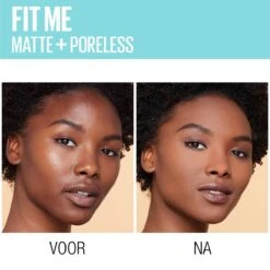 Maybelline Fit Me Matte & Poreless Foundation - 334 Warm Tan -Cosmetische Kortingen Winkel 1200x1200 181