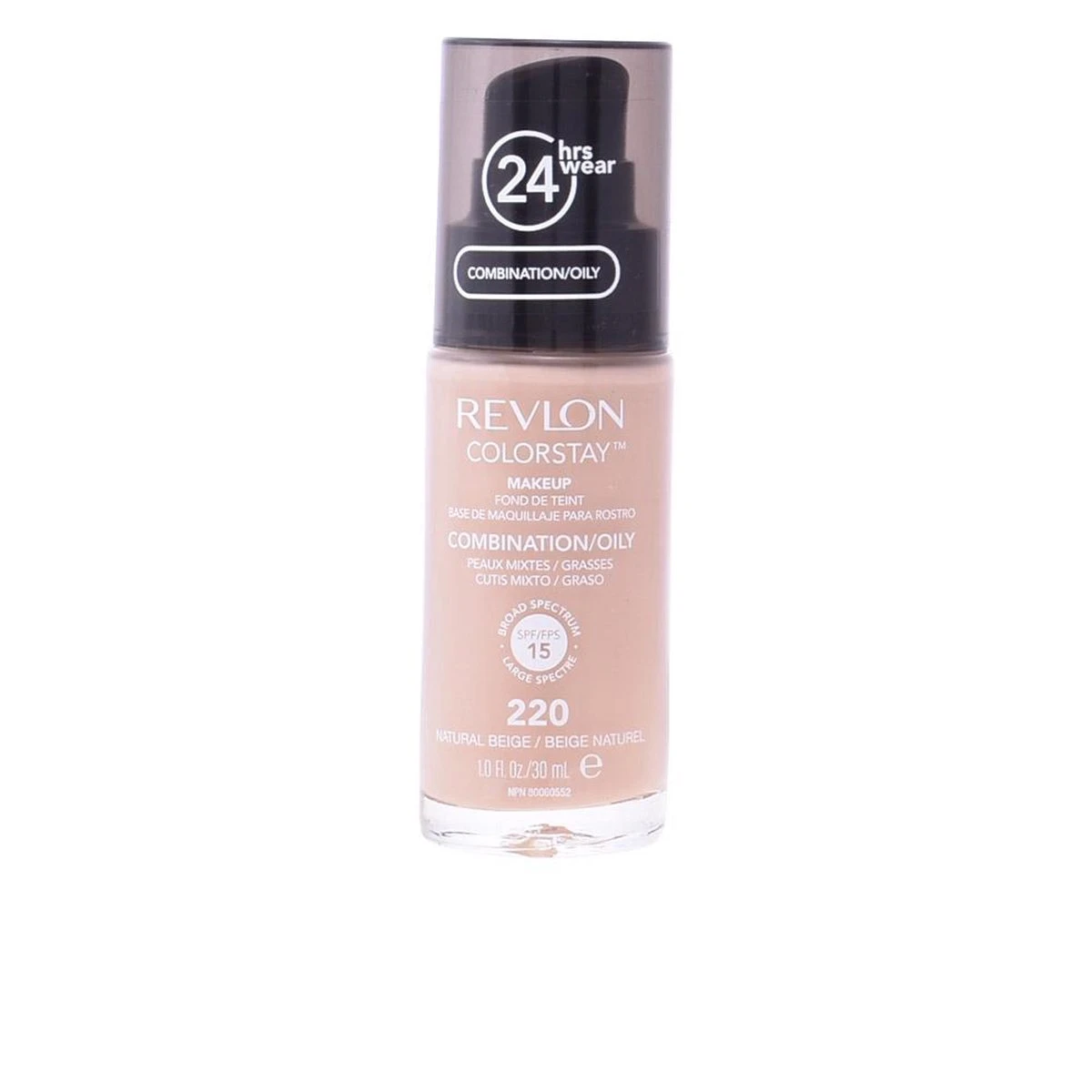 Revlon Colorstay Foundation With Pump - 220 Natural Beige (Oily Skin) 7 Revlon Colorstay Foundation With Pump - 220 Natural Beige (Oily Skin) - Afbeelding 5