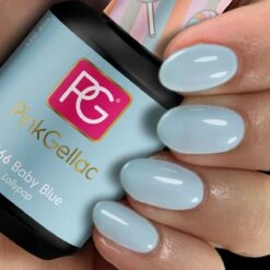 Pink Gellac - Baby Blue - Gellak - Vegan - Blauw - Glanzend - 15ml -Cosmetische Kortingen Winkel 1200x1200 1849