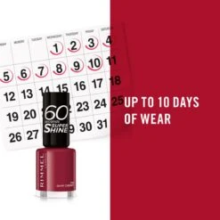 Rimmel London Rimmel 60 Seconds Super Shine Nagellak - 710 Oh My Cherry! -Cosmetische Kortingen Winkel 1200x1200 1852